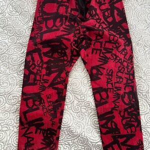 Carolina sarria unisex pants Andy Warhol collection